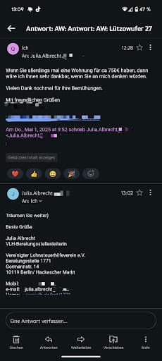 VLH e.V./ BSt 1771 Julia Albrecht — Kundenfoto